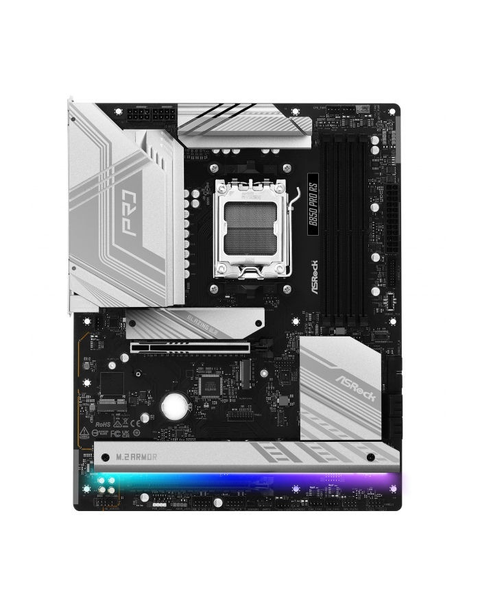 asrock Płyta główna B850 PRO RS AM5 4DDR5 ATX główny