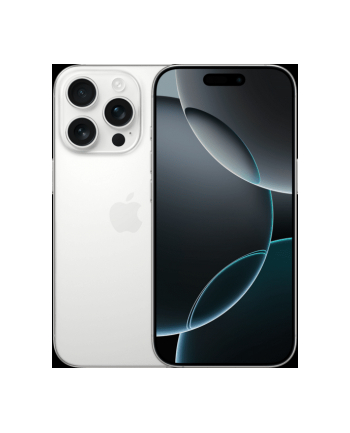 Apple iPhone 16 Pro  - 6.3 - 256GB (Titanium White, iOS, NON DEP)