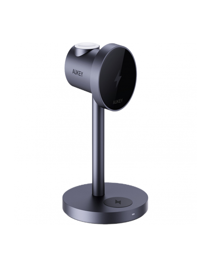 aukey LC-MC311 ładowarka bezprzewodowa 3w1 Qi2 15W MagSafe + ładowarka PD 30W główny
