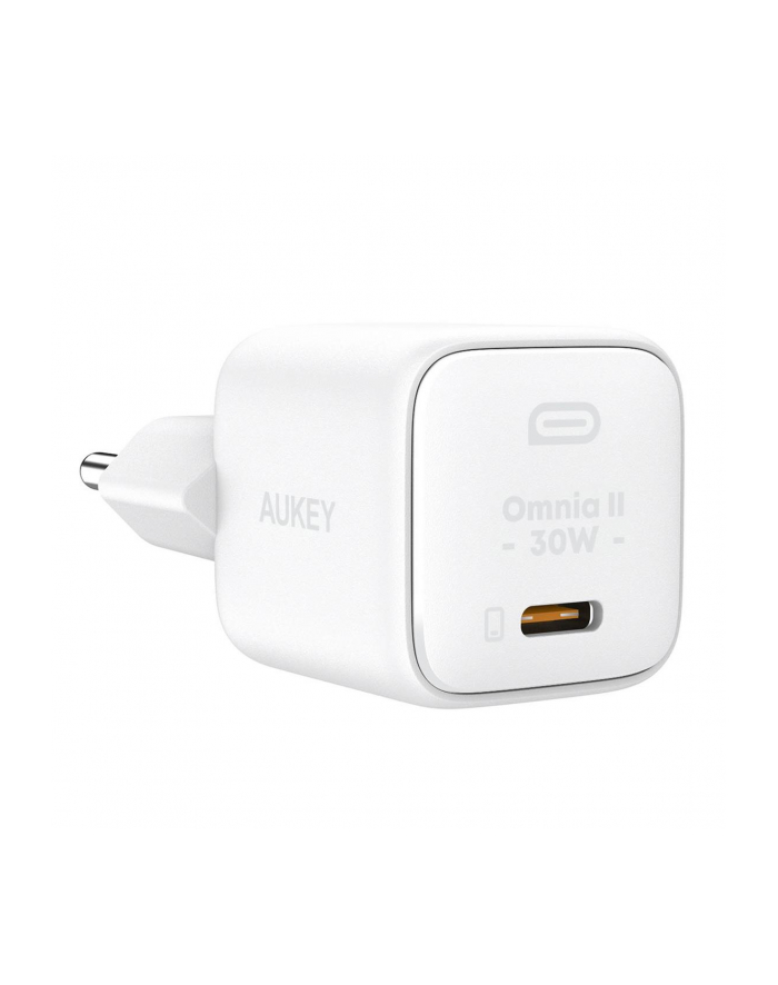 aukey PA-B1L White Omnia II Mini ładowarka sieciowa 1xUSB-C PowerDelivery 30W 5A główny