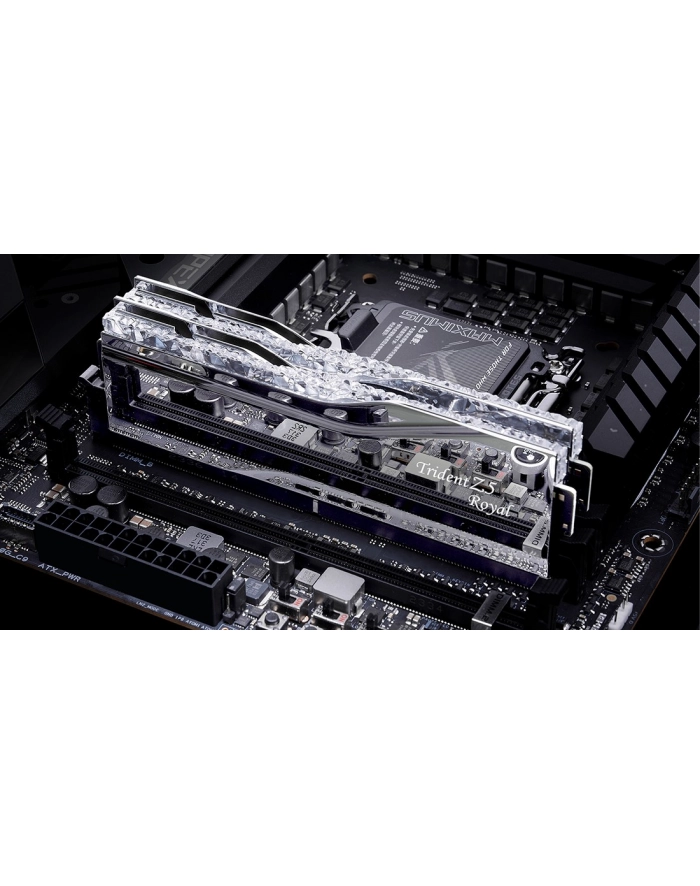 G.Skill DDR5 - 48GB - 8000 - CL - 40 (2x 24 GB) Dual-Kit (silver, F5-8000J4048F24GX2-TR5S, Trident Z5 Royal, INTEL XMP) główny