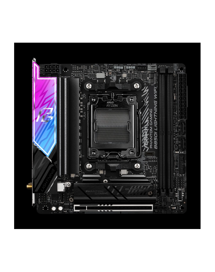 asrock Płyta główna B850I LIGHTNING WIFI AM5 2DDR5 ITX główny