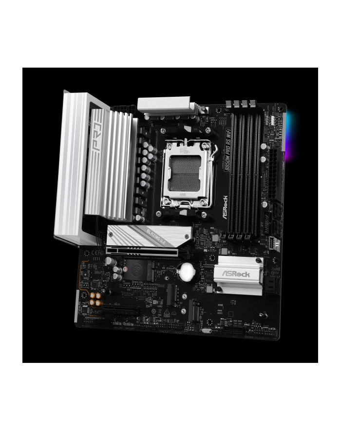 asrock Płyta główna B850M PRO RS WIFI AM5 4DDR5 mATX główny