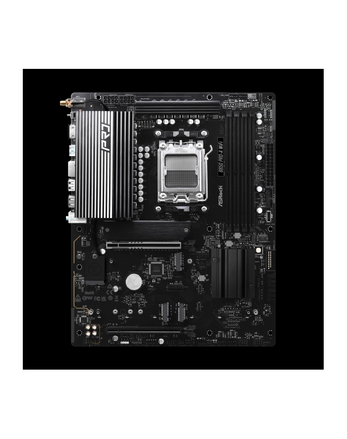 asrock Płyta główna B850 PRO-A WIFI  AM5 4DDR5 ATX główny