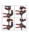 BESSEY 2x one-hand table clamp EZR15SET (black/red, 150 / 60) - nr 8