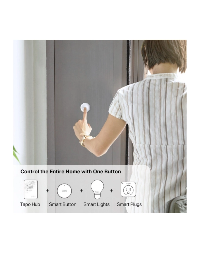 TP-Link Tapo S200B PRZYCISK Smart (biały) główny