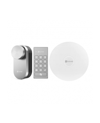 Zestaw inteligentny zamek Ezviz DL01 RPO + Cyferblat DL01CP + Bramka A3 Wi-Fi ZigBee