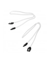 CORSAIR Premium Sleeved SATA Data Cable Set with Straight Connectors White 60cm - nr 3