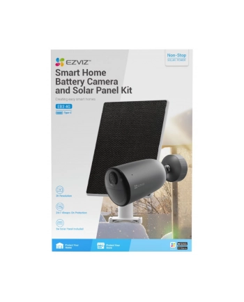 Zestaw Ezviz kamera Wi-Fi EB3 4G + panel solarny 6,2W nr 2