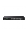 Switch zarządzalny Tenda TEG2228P-24-410W 26x1GbE + 2SFP PoE 410W - nr 1