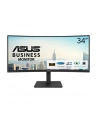 ASUS VA34VCPSR 34inch VA WLED Curved 1500R UWQHD 21:9 100Hz 300cd/m2 4ms HDMI DP USB-C USB hub 3xUSB 3.2 G1 Type-A RJ45 Black - nr 18