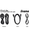 iiyama Monitor 27 '' T2752MSC-B1AG 10 PKT. POJ,IPS,HDMI,DP,2x1W,7H,2xUSB,  400cd/m2,AG-(Anti Glare) - nr 38
