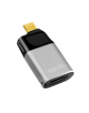 LOGILINK CUA0203 Adapter USB typu C C/M na HDMI-A+USB-C 4K PD aluminium czarny/szary - nr 1