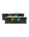 CORSAIR VENGEANCE RGB 32GB 2x16GB DDR5 6000MHz DIMM CL38-44-44-96 1.35V Std PMIC Intel XMP Memory Black - nr 8
