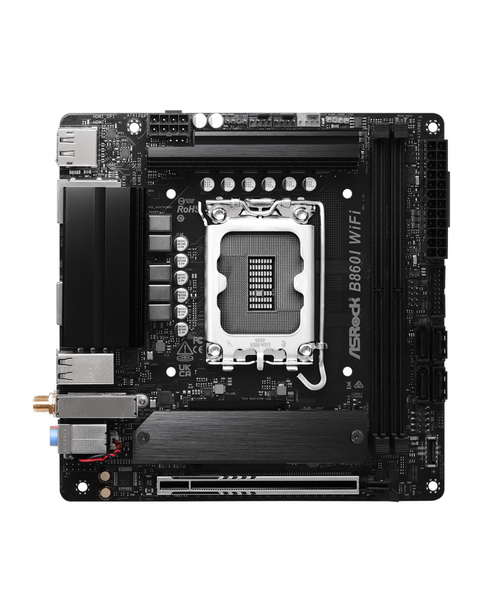 ASROCK B860I WiFi LGA1851 DDR5 mini ITX MB główny