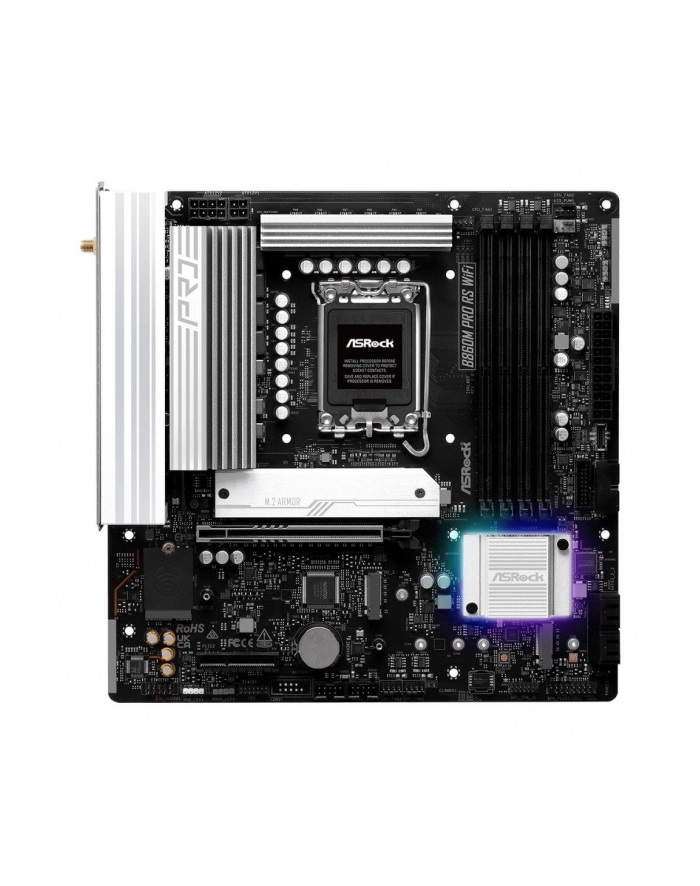 ASROCK B860M Pro RS WiFi LGA1851 DDR5 mATX MB główny