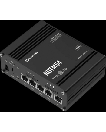TELTONIKA NETWORKS RUTM54 DUAL SIM and eSIM 5G ultra router TELIT version