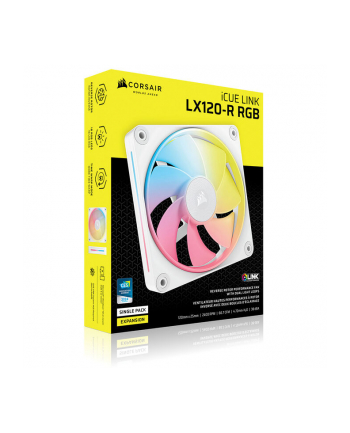 CORSAIR iCUE LINK LX120-R RGB White 120mm Single Fan nr 1