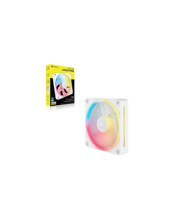 CORSAIR iCUE LINK LX120-R RGB White 120mm Single Fan główny