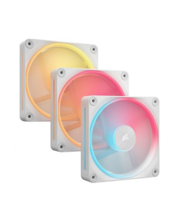 CORSAIR iCUE LINK LX120-R RGB White 120mm Triple Fan Kit