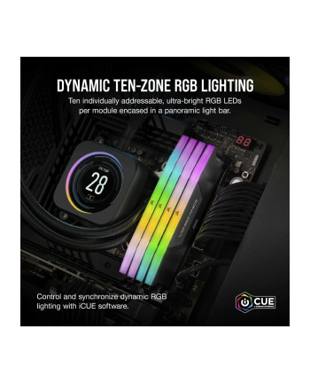 CORSAIR VENGEANCE RGB 96GB 2x48GB DDR5 7000MT/s DIMM CL40-52-52-114 1.40V Intel XMP Memory Black nr 2