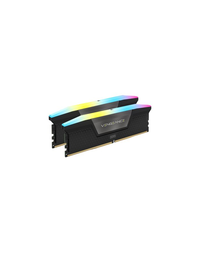 CORSAIR VENGEANCE RGB 96GB 2x48GB DDR5 7000MT/s DIMM CL40-52-52-114 1.40V Intel XMP Memory Black główny