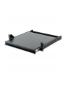 TECHLY Wysuwana półka na klawiaturę do szafy Rack 19inch 2U 400mm Czarna - nr 1