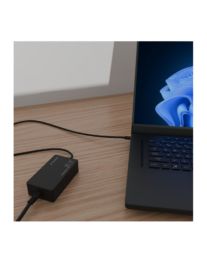 GEMBIRD Szybka ładowarka USB Power Delivery GaN USB typu C 65W czarna główny