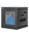 MANHATTAN 10-Port AC Charging Cabinet European CEE 7/3 Outlets Slots for Devices up to 15.6i Lockable Wall-Mountable Stackable - nr 7