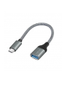 LOGILINK CU0106 Adapter USB 3.2 Gen1 Type-C C/M na USB-A/F OTG aluminium 0.15m - nr 1