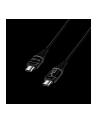 LOGILINK CU0181 Kabel USB 2.0 Type-C C/M na USB-C/M E-mark PD wyświetlacz czarny 1m - nr 3