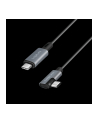 LOGILINK CU0183 Kabel USB 2.0 Type-C C/M kątowy na USB-C/M E-mark PD czarny 2m - nr 2