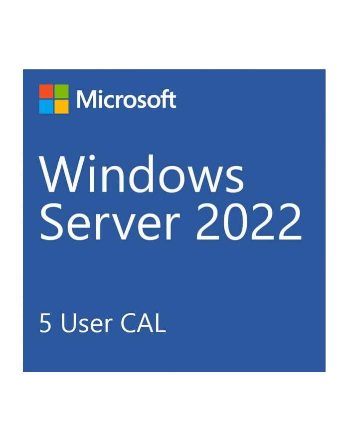 dell technologies DELL Microsoft 5 pack of Windows Server 2025 /2022 DEVICE CALs Standard or Datacenter główny