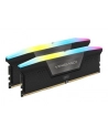 CORSAIR VENGEANCE RGB 32GB 2x16GB DDR5 6000MHz DIMM CL38-44-44-96 1.35V Std PMIC Intel XMP Memory Black - nr 1