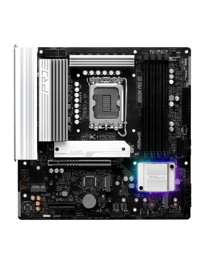 ASROCK B860M Pro RS LGA1851 DDR5 mATX MB główny