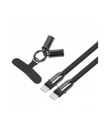 tb Kabel 2w1 USB C smycz 1m czarny nr 2