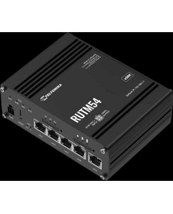 TELTONIKA NETWORKS RUTM54 DUAL SIM and eSIM 5G ultra router TELIT version