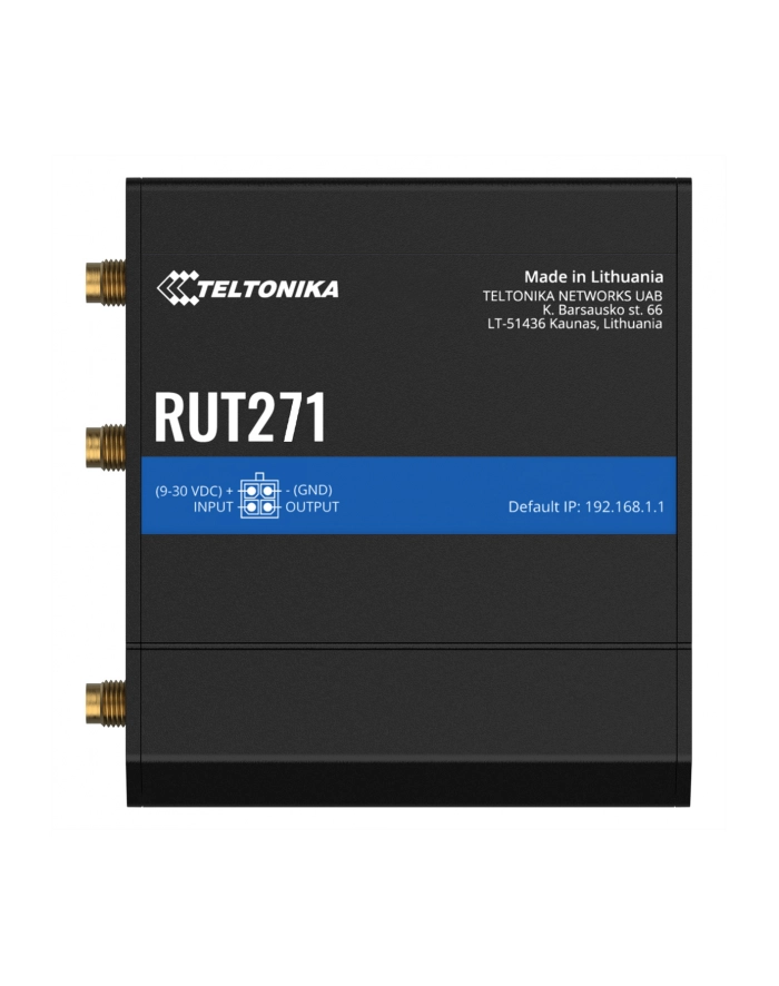 TELTONIKA NETWORKS RUT271 Redcap 5G/4G/LTE WiFi Router główny