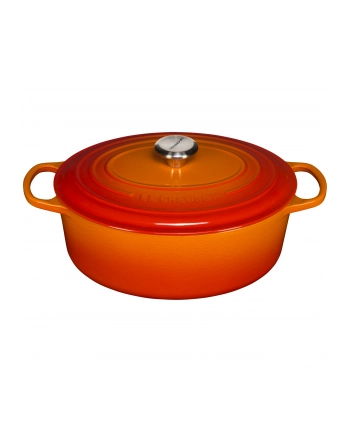 Le Creuset Signature Casserole oval 31 cm volcanic nr 2