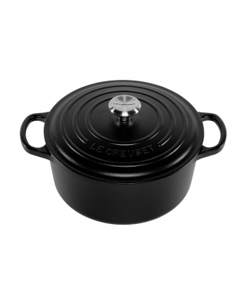 Le Creuset Signature Casserole round 22 cm black nr 2