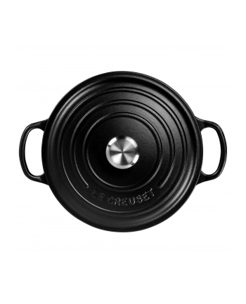 Le Creuset Signature Casserole round 22 cm black nr 1