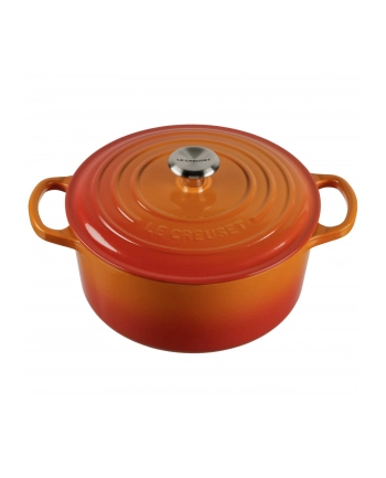 Le Creuset Signature Casserole round 22 cm ofenczerwony nr 2