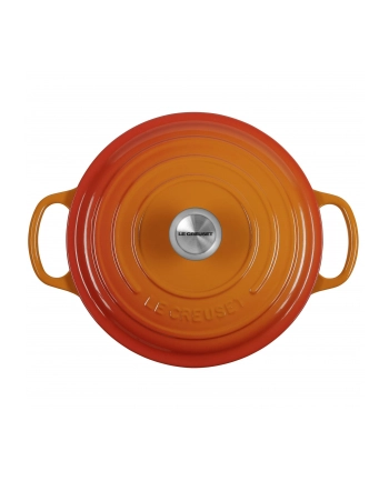 Le Creuset Signature Casserole round 22 cm ofenczerwony nr 1