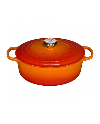 Le Creuset Signature Casserole oval 29 cm volcanic nr 2