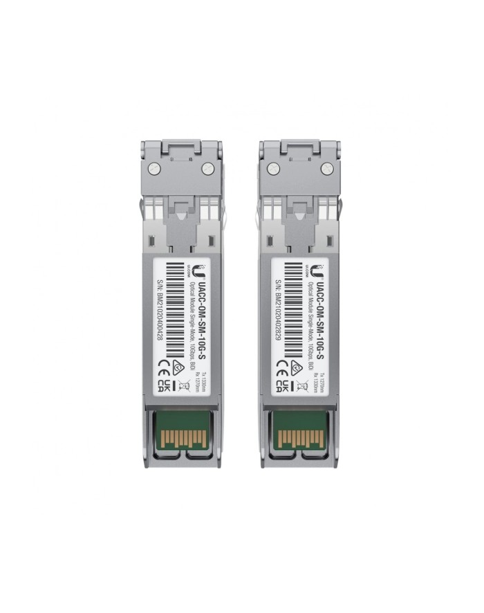 ubiquiti Moduł UACC-OM-SM-10G-S-2 SFP SINGLE-MODE 10GBPS 10KM               BIDI 2 PACK główny
