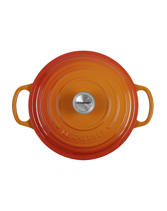 Le Creuset Signature Casserole round 22 cm ofenczerwony główny