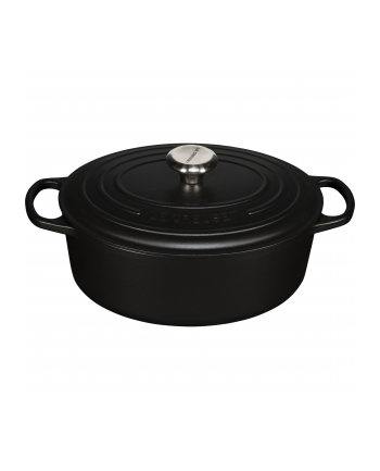 Le Creuset Signature Casserole oval 29 cm black