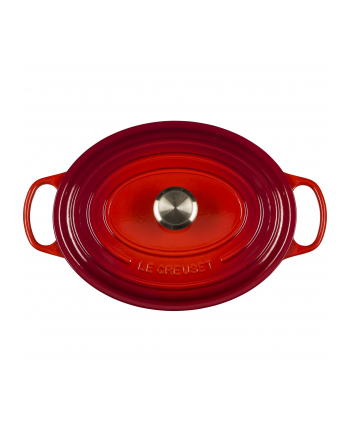 Le Creuset Signature Casserole oval 31 cm Cerise