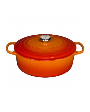 Le Creuset Signature Casserole oval 31 cm volcanic