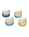 Le Creuset Stoneware Set of 4 petite Casseroles 10x5cm ocean - nr 2